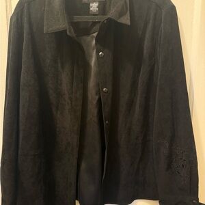 Norton McNaughton Black Stretch Fabric